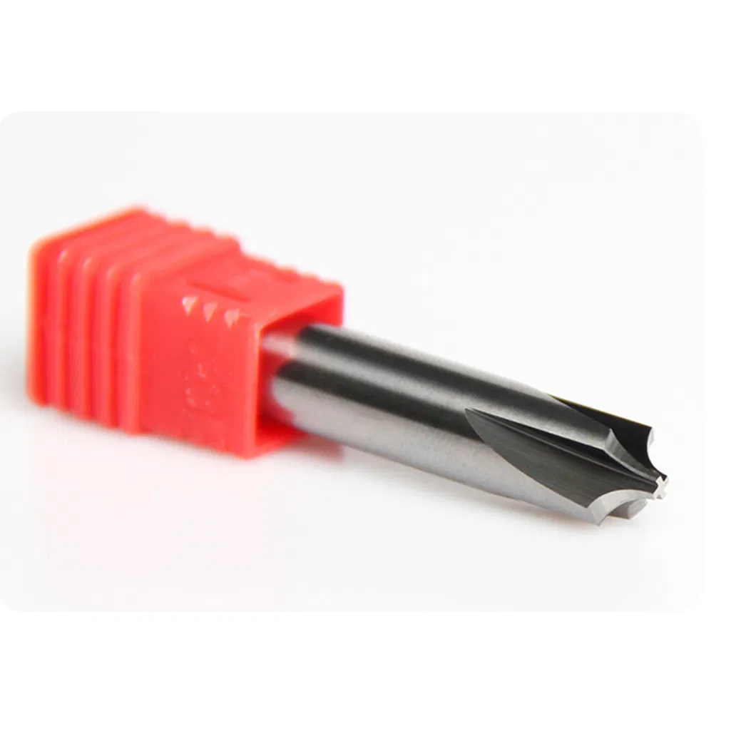 HRC60 Logo Custom Spiral Thread Chamfer Arc R Angle 60-Degree Internal R Milling Cutter