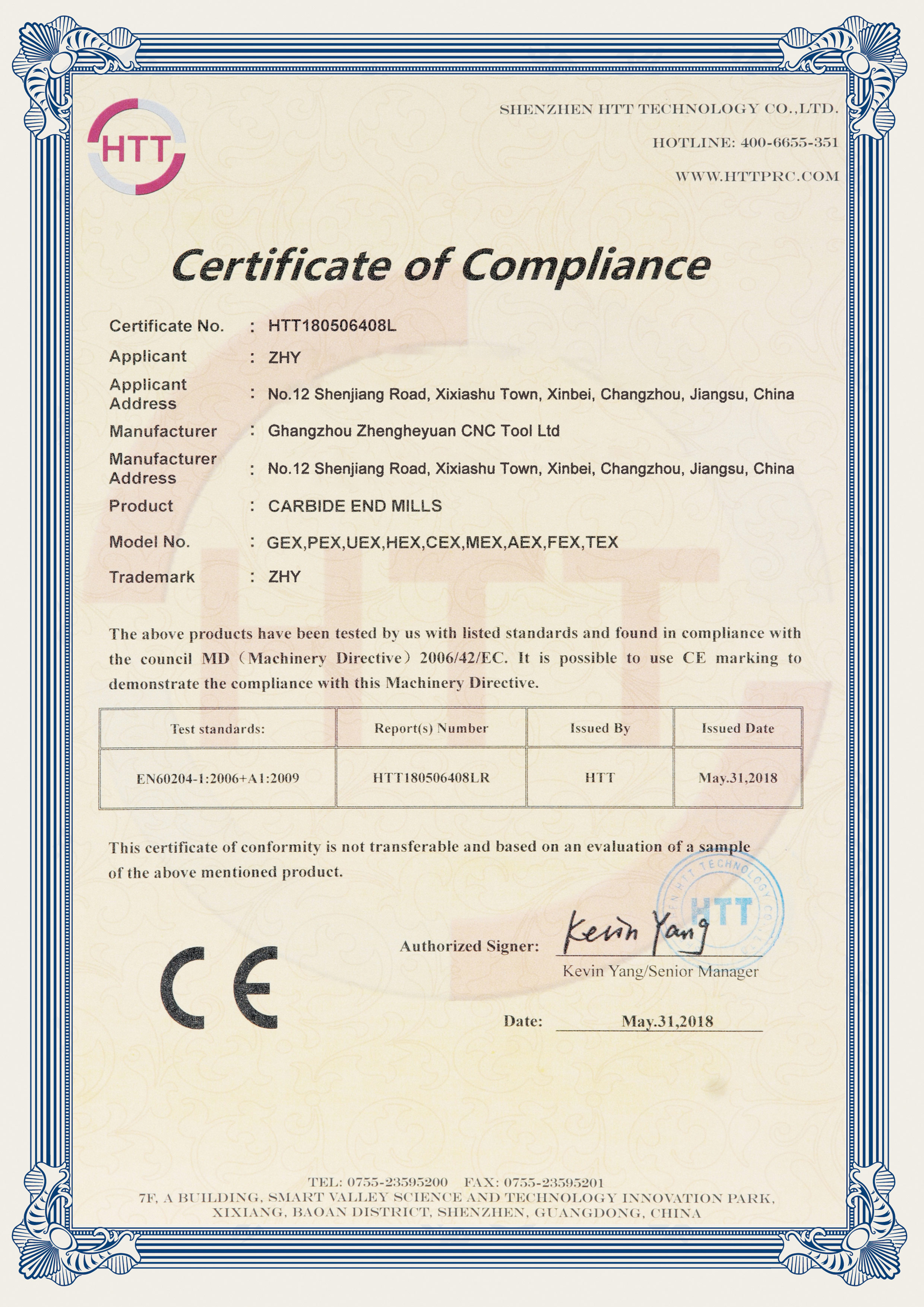 CE Certification