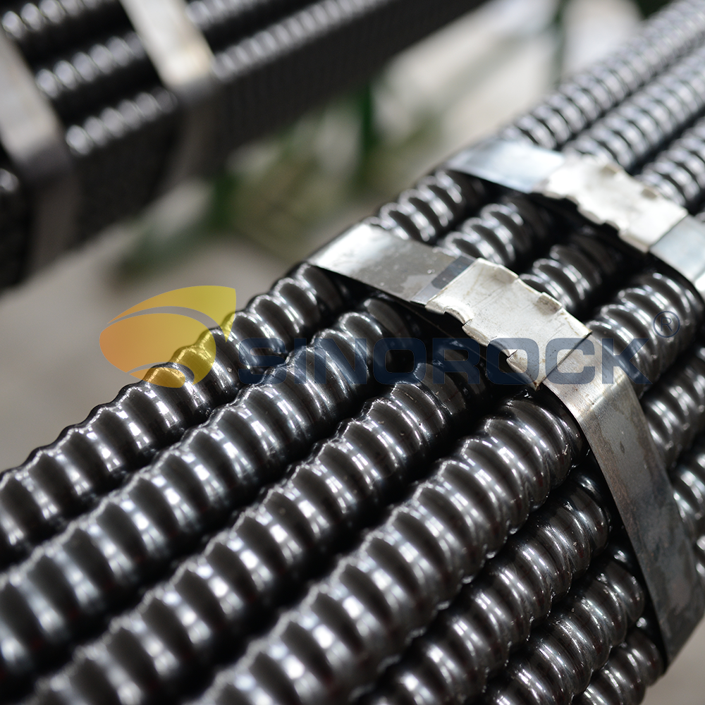 Self-drilling anchor bars