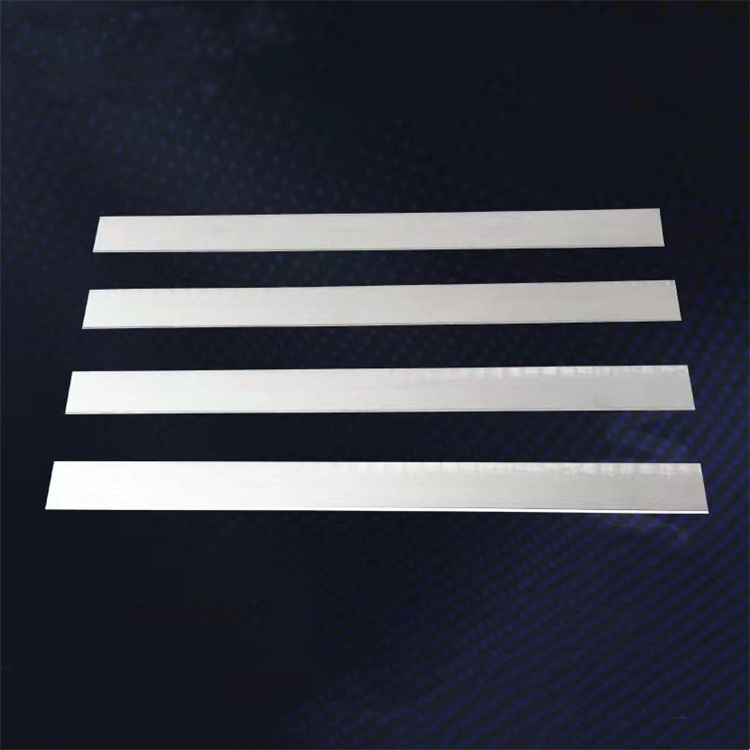 Factory Custom Sale Cutter Blade Hard Industrial Blade Knife Tungsten Carbide Straight Long Blade For Cutting Plastic And Metal