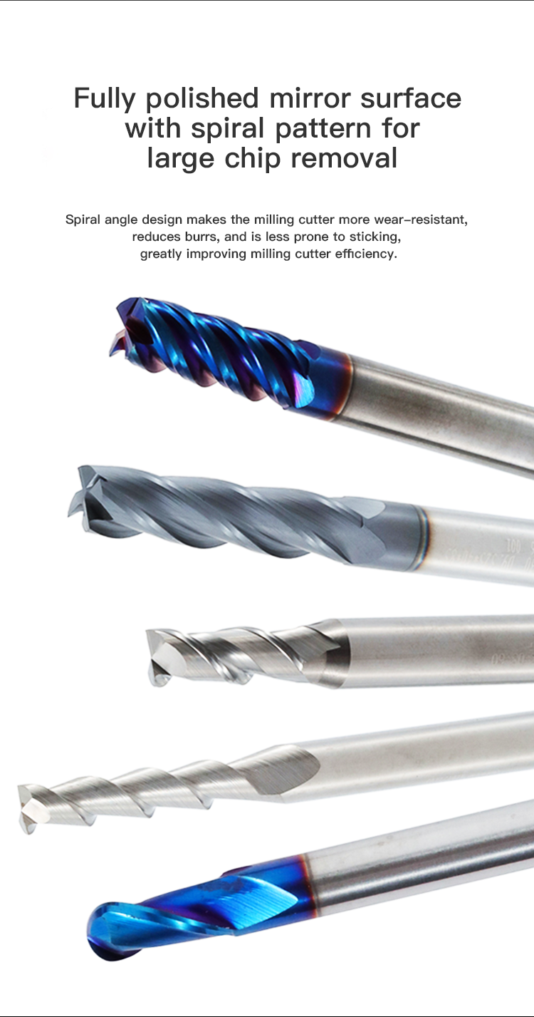 Eitfs High Quality Tungsten Carbide Flexible Reamers with 0.005mm Precision CNC Process AlTin Coating