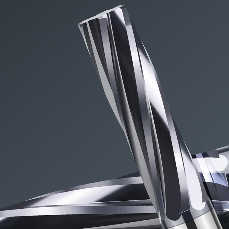 HRC60 Solid Carbide Reamer 4 Flute 6 Flute H7 Precision 1-12mm for Steel Aluminium CNC Spiral Straight Groove Tool