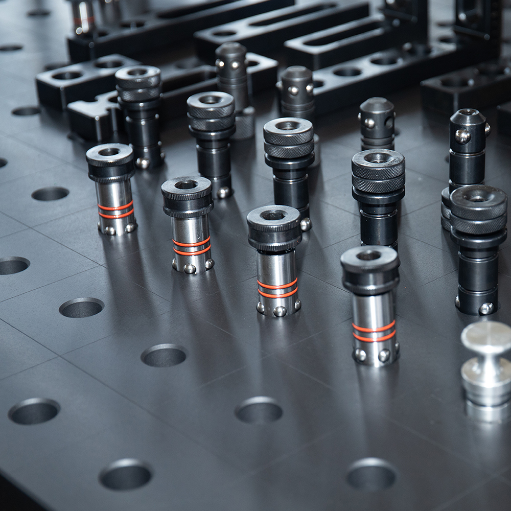 3D Accessories Quick Locking Long Bolts With Five Steel Ball Positioning 3D Welding Table Pins