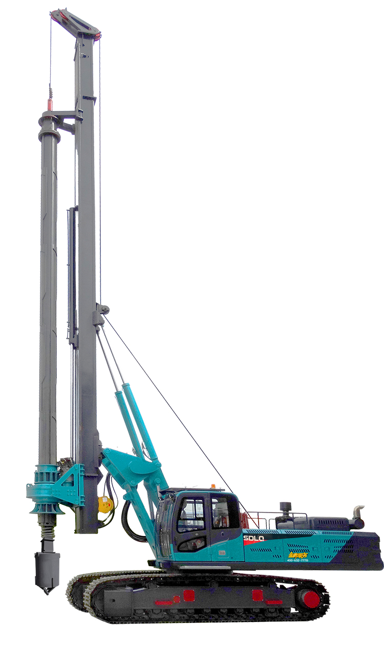 SDLQ LQR150 Mini Rotary Drilling Rig Rod Used 1200mm Pile Portable Diesel Water Well Good Condition Low Price China Core Motor