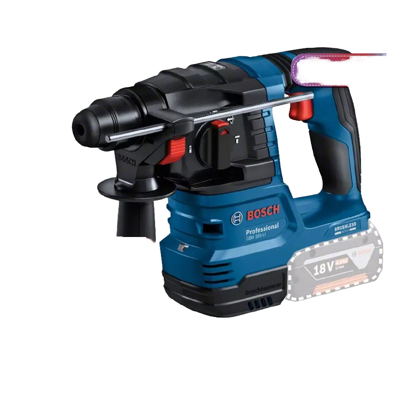 Original for Cordless Brushless 18V Lithium Battery Four-Pit Electric Hammer Pickaxe Impact Drill Multi-Function Tool GBH185-LI