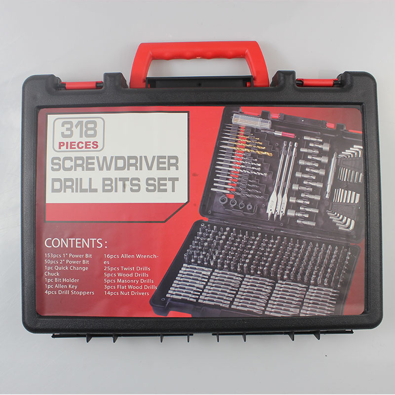 318PCS Drill Bit Set 8