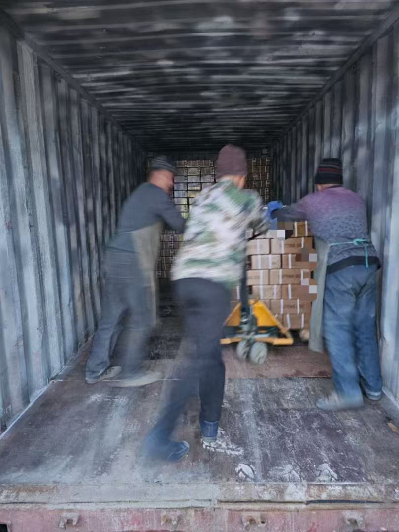 Export shipping container