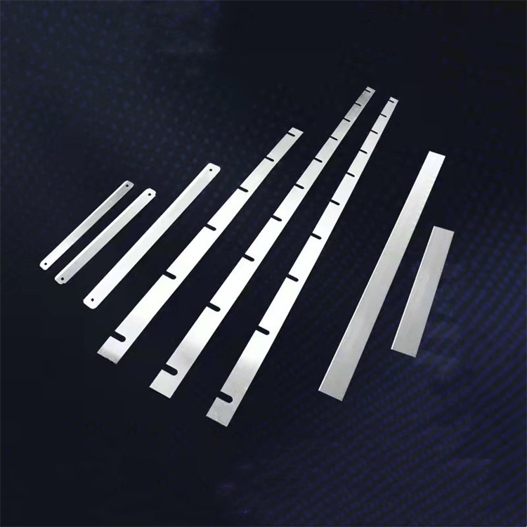 Factory Custom Sale Cutter Blade Hard Industrial Blade Knife Tungsten Carbide Straight Long Blade For Cutting Plastic And Metal