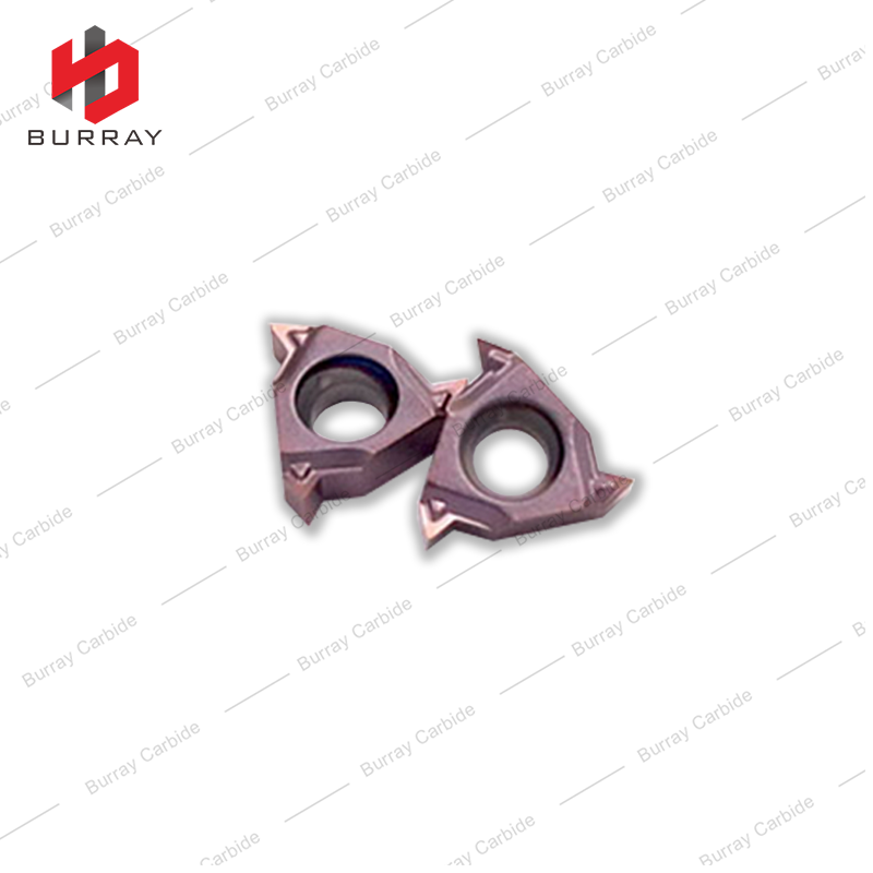 Indexable CarbideThreading Inserts 08IRA60 60deg V Partial Profile Threading Insert Internal Threading and Grooving