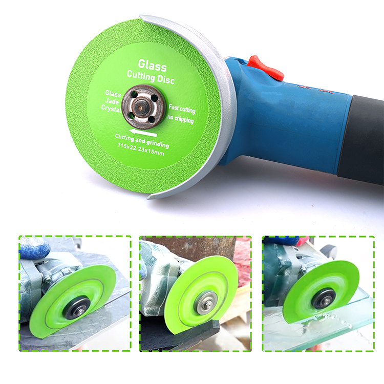 New Green Thin Saw Blade Wheel Glass Ceramic Cutting Tool 4 Inch Ultra-thin Diamond Saw Blade Wheel Glass Cutting Disc