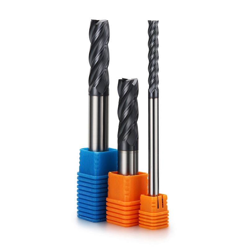 ZHY Factory Direct Sale 2F Carbide Square Endmill Milling Cutter for Metal Tungsten CNC Cutting Tools