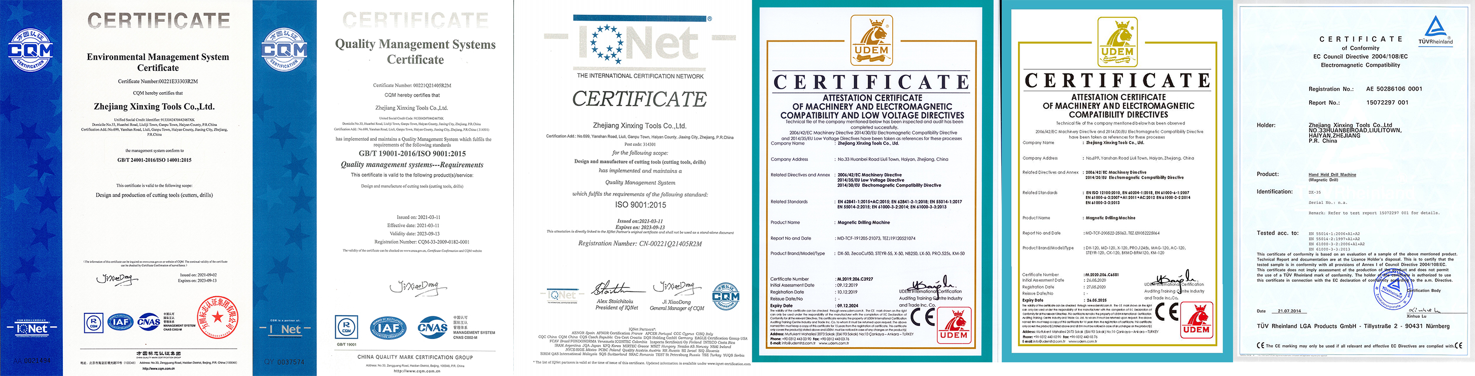 Company Certifications