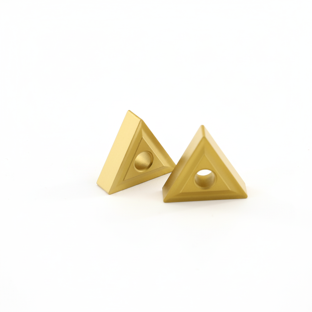 Jvchang TNMG160404 TNMG160408 TNMG160412 Triangle Full CNC Turning Inserts Tialn Coated Carbide Inserts High Wear Resistance
