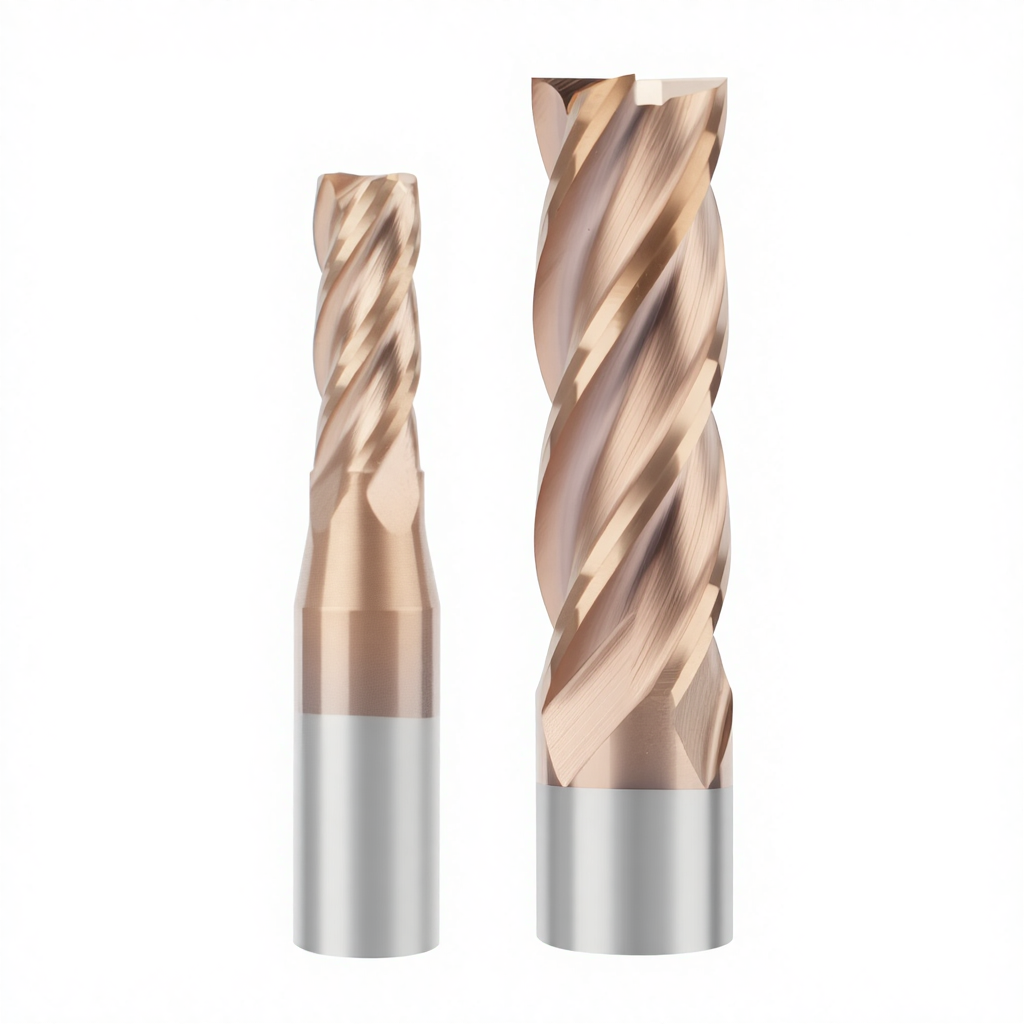 55 Degree Tungsten Steel Carbide Coated Milling Cutter CNC Machining End Mill Factory Direct Wholesale