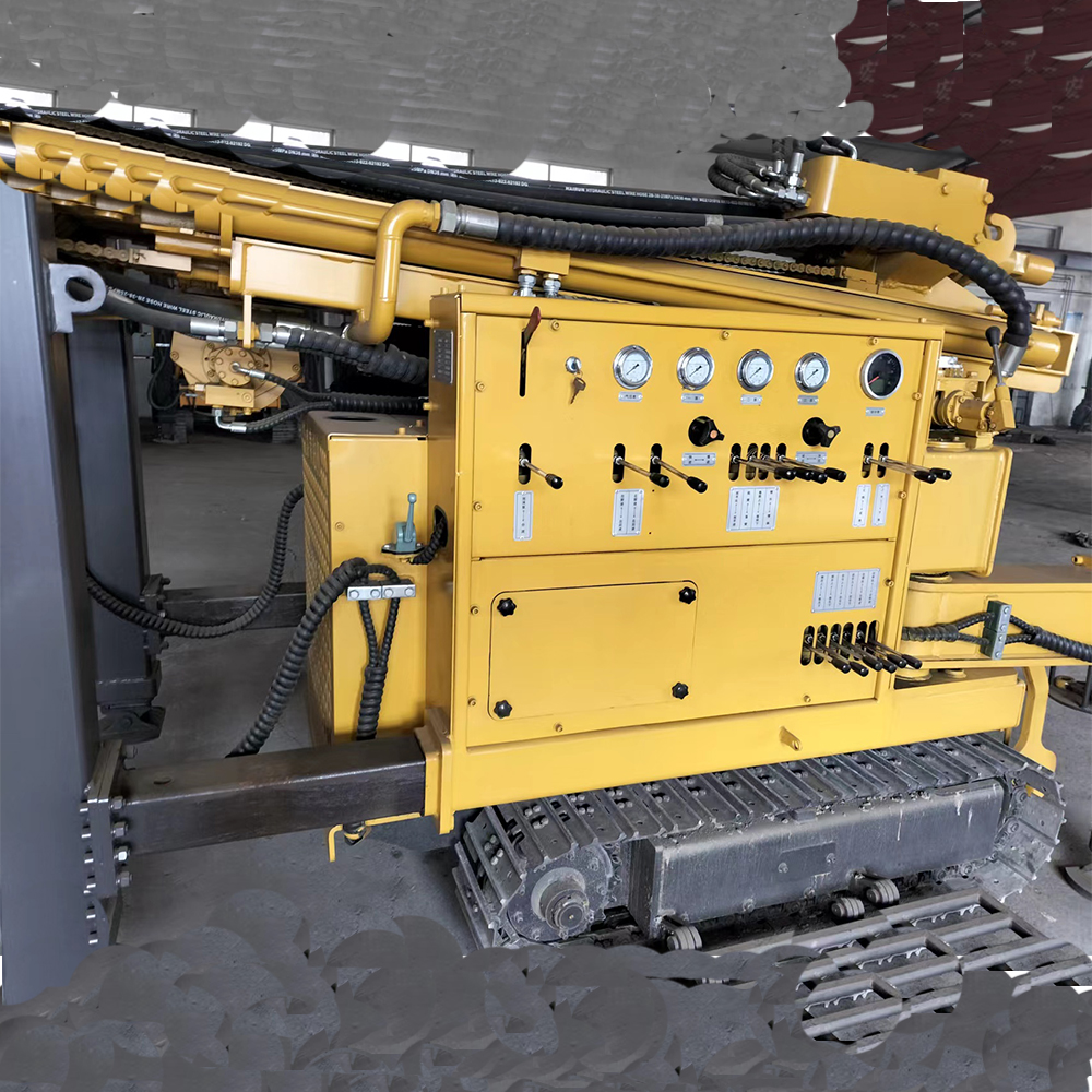 HOT SALE Diesel Automatic Rotary BX300B Drill Rig Machine With Engine &amp; Bearing For Deep Well Water Drilling Movable