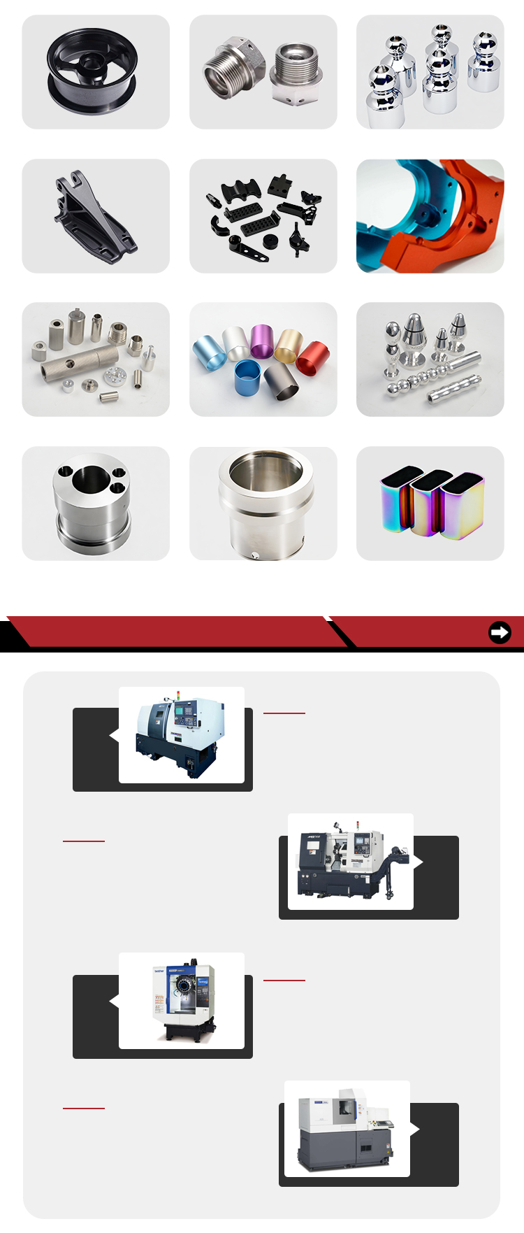 Surface Treatment & CNC Machine details