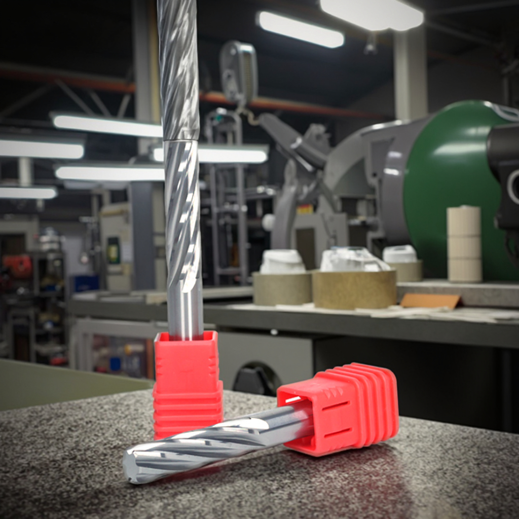 High-Precision Spiral Reamer with Extended Straight Handle H7 Reamer in Sizes 6/8/10/12mm