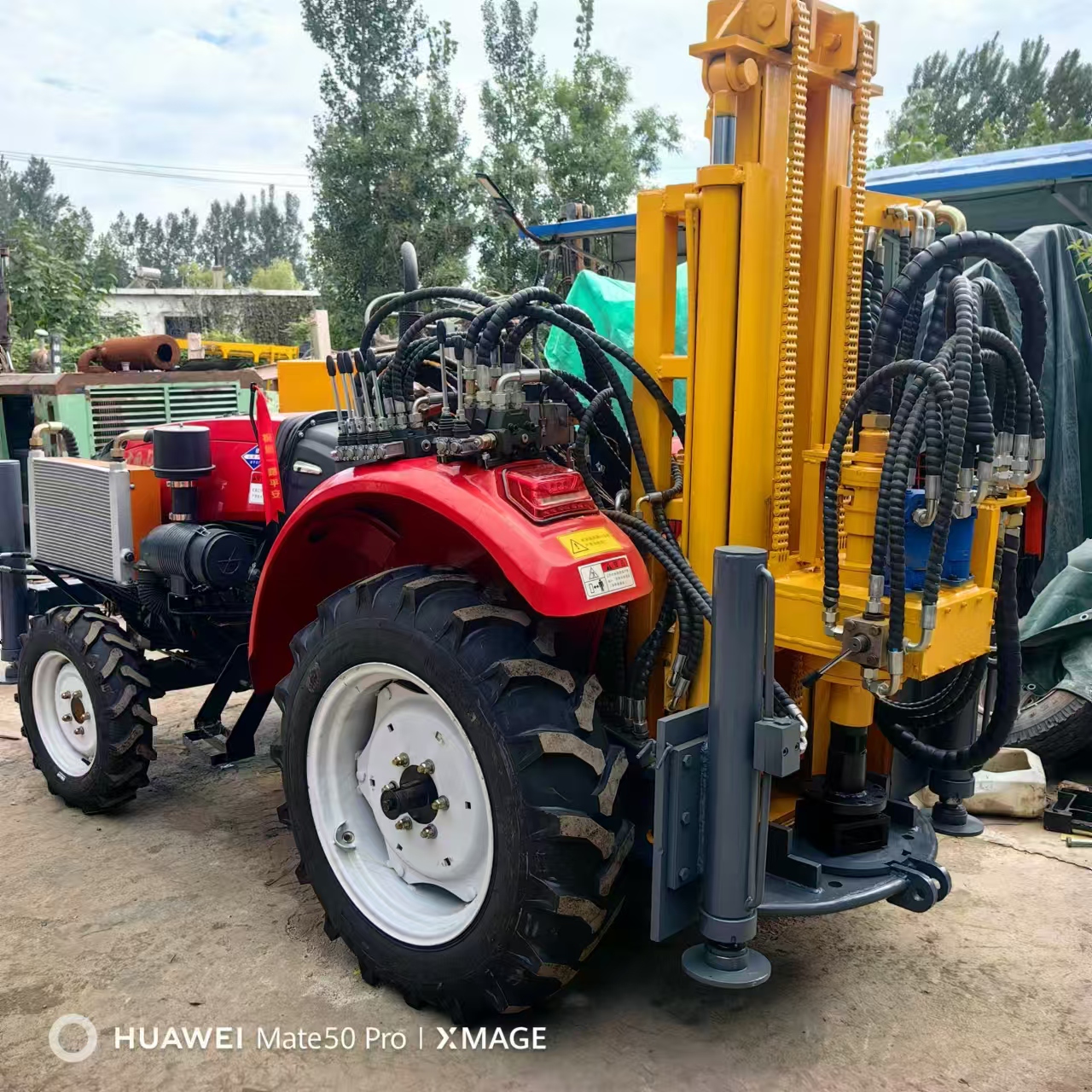 300m Farm Water Well Drill Wheel-Mobile Design | Low Fuel Consumption