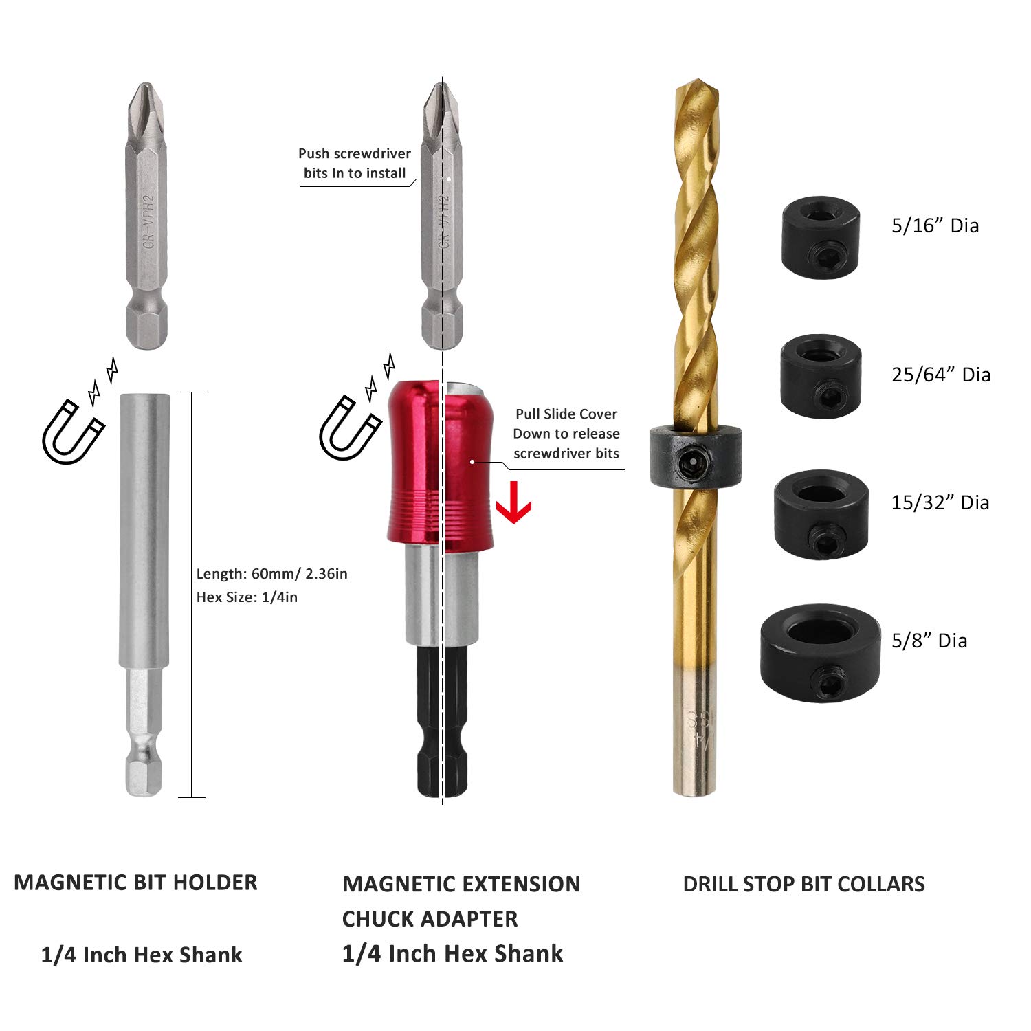 318PCS Drill Bit Set 5