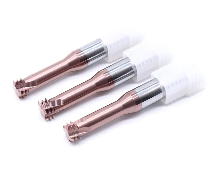 Solid Tungsten Carbide End Mill CNC Tool Carbide Cutter Thread Milling Cutter