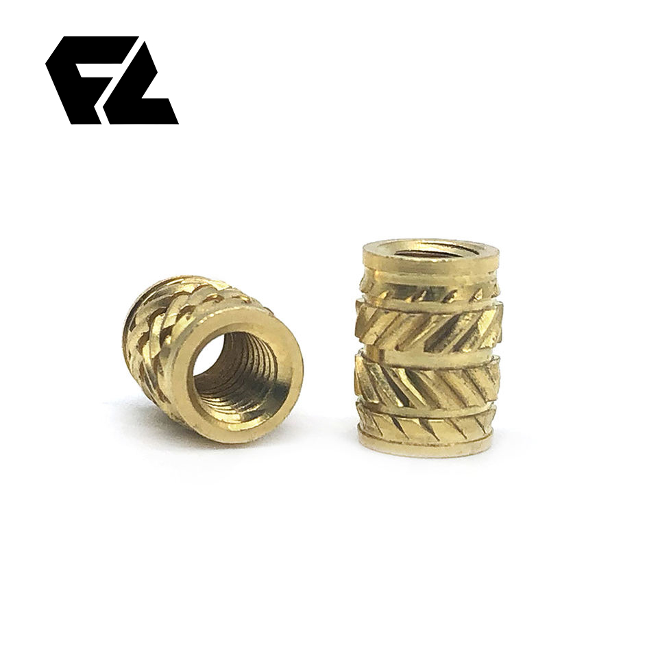 FULLER Polished Class 8 Nut Inserts Assortment Furniture Threaded Wood Inserts Fastener Connector Hex