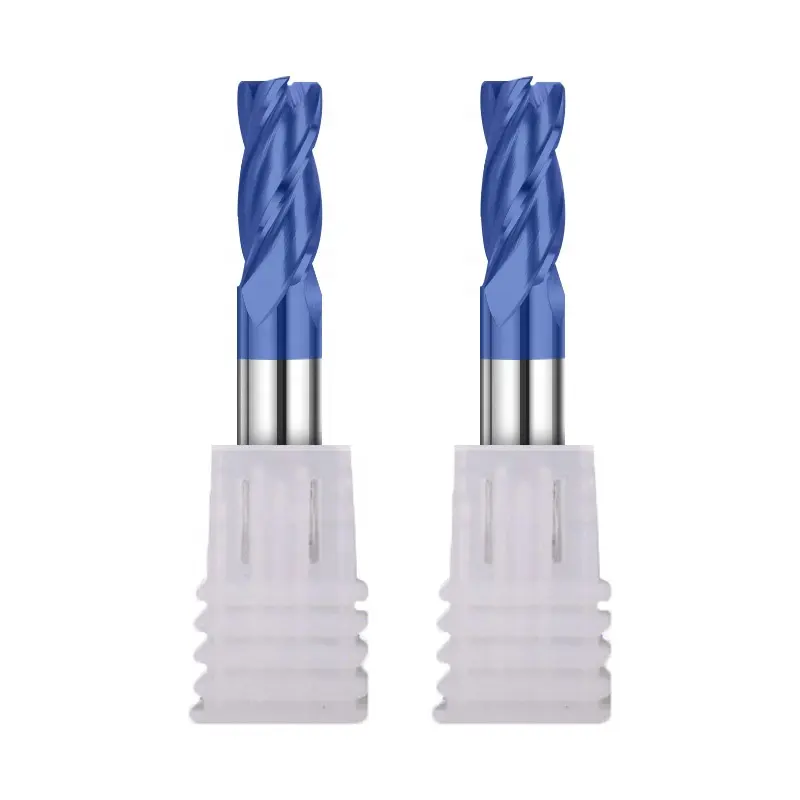 High Quality Carbide Milling Cutters 4 Flutes End Mill Cutter HRC65 CNC End Mill For Metal Processing