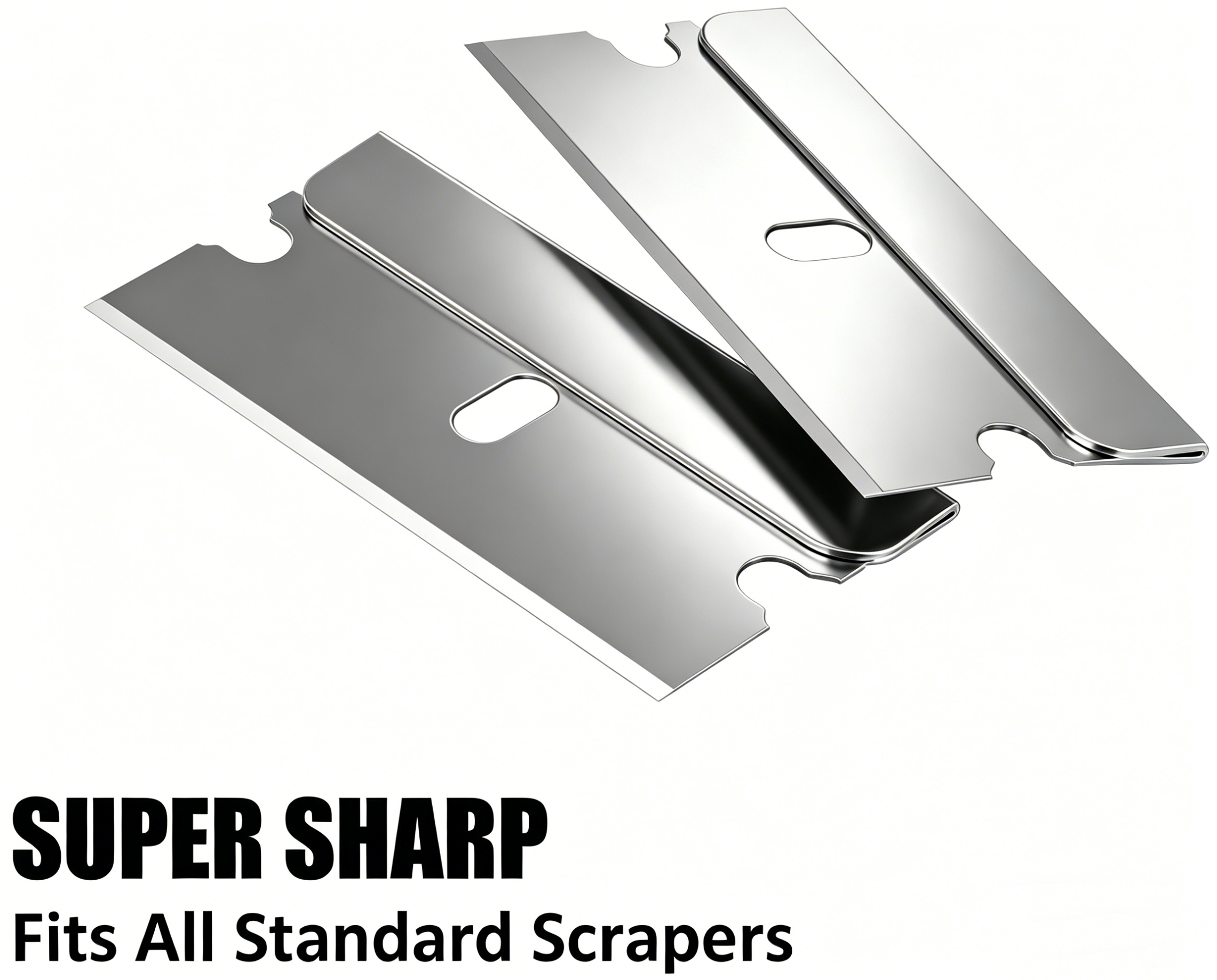 100 PCS Pack Single Edge Industrial Razor Blades