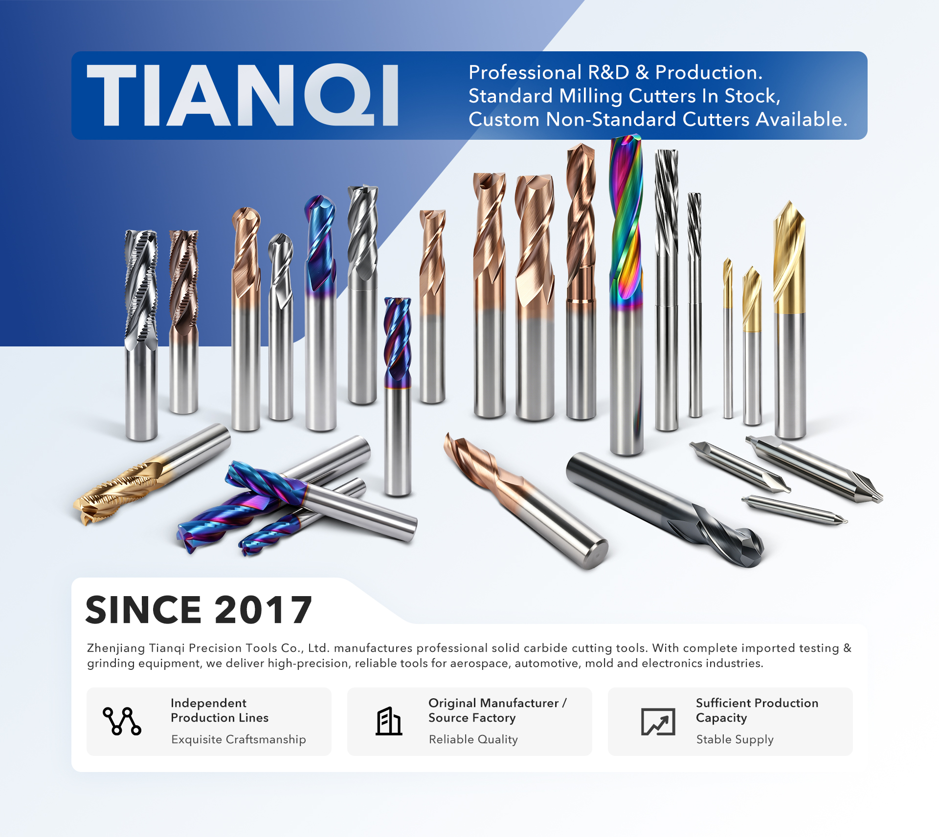 High Hardness Coated Carbide Drill Bits Straight Shank 45HRC 12x75mm Anti-Wear Hardware Tools for Hardened Metal Machining