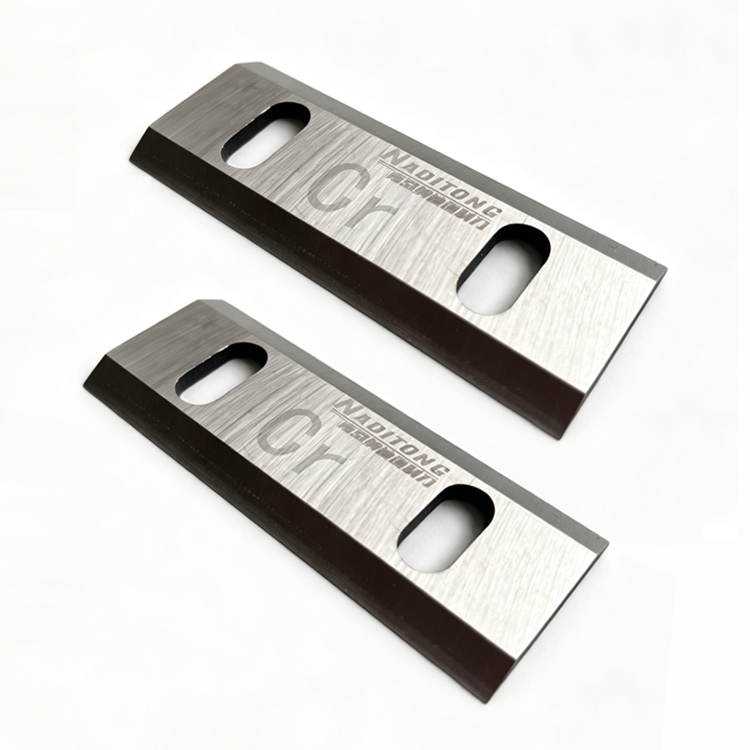 High Hardness Branch Crusher Knife Blades Alloy SKD11 Industrial Blades Wear-resistant Custom Forestry Blade