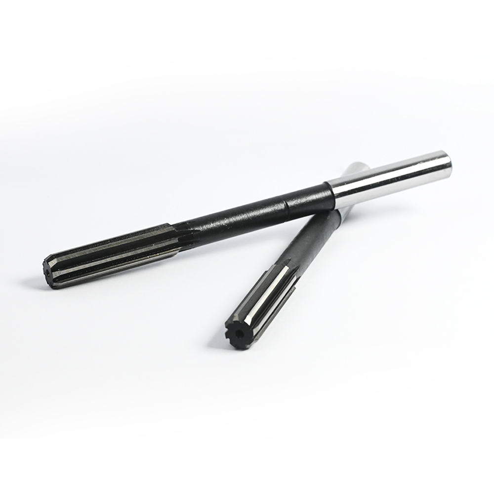 Bartu High-precision 6 Flutes Machine Hand Reamer with Spiral Flute H7 HSS for Cast Iron High Work Efficiency No Coolant