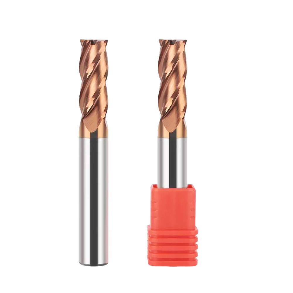 JINCHUAN 4 Flutes Carbide End Mill Inch Sizes Manufacture Solid Tungsten Carbide Drill Fresa 4F End Mills CNC Machine Tools