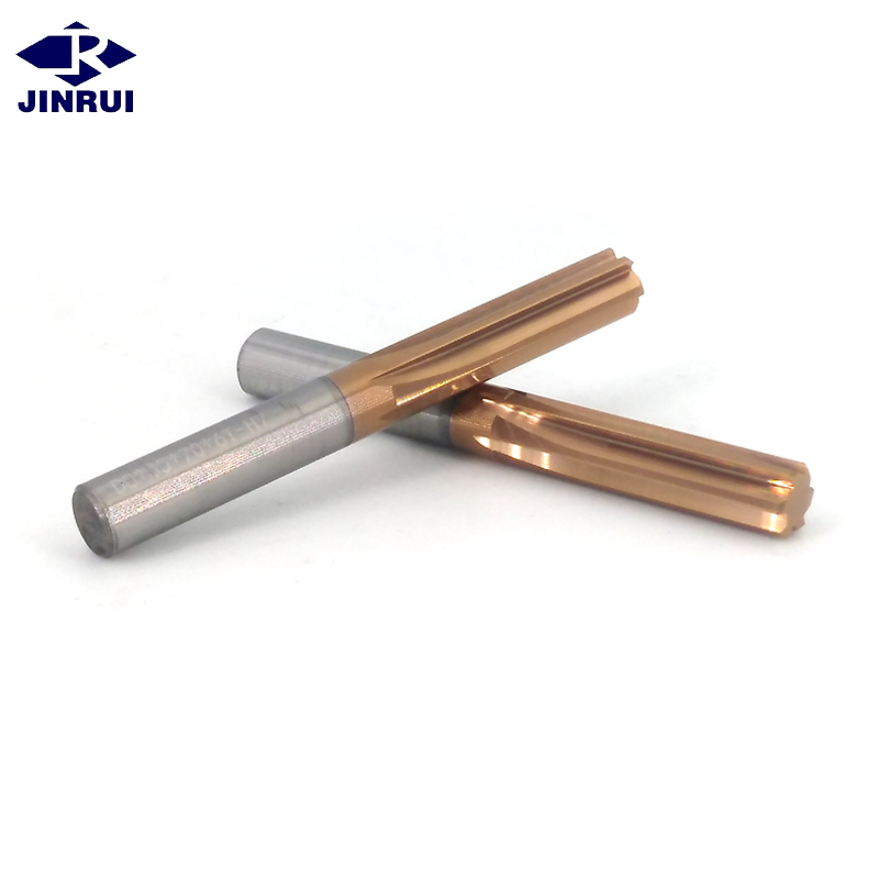 JR131 Straight Coated HRC55 Carbide Reamer for Cast Iron Steel Wood