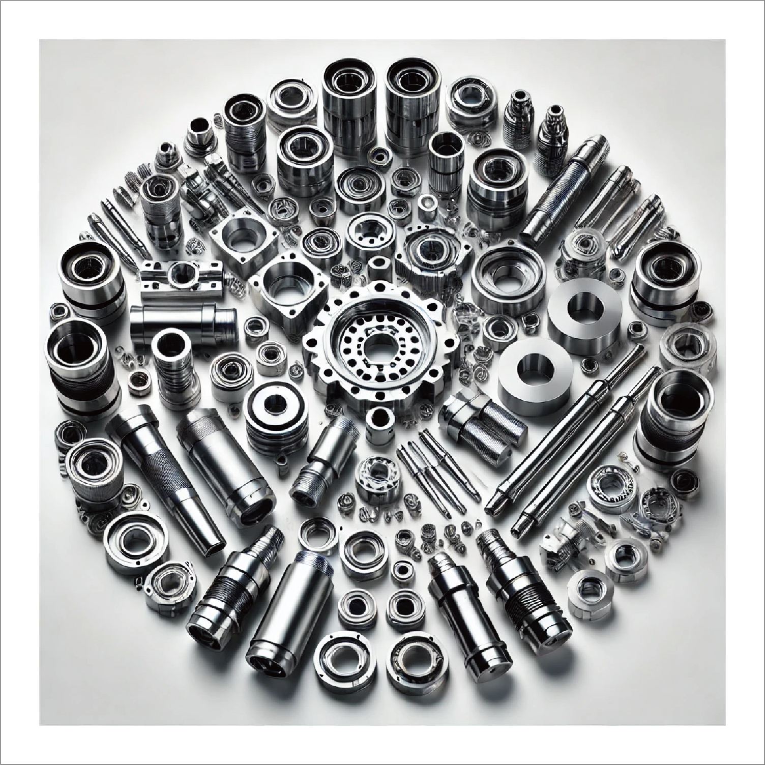 Customized Metal Parts Stainless Steel Aluminum Turning Cutting Milling Precision Rapid Prototype Machining Service CNC Parts