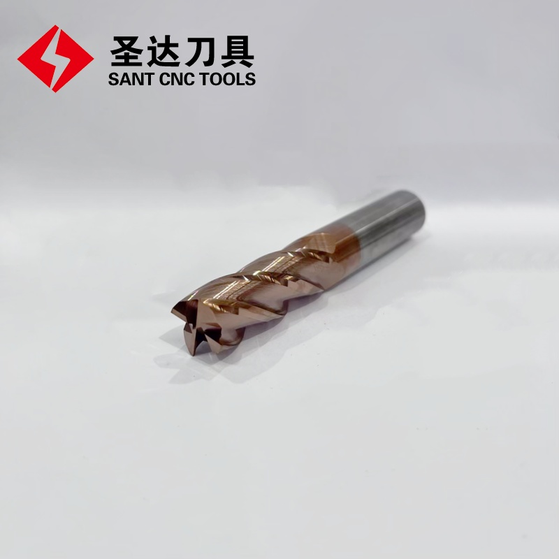 Four-flute 45 Degree Solid Carbide Tungsten Carbide End Mill detail