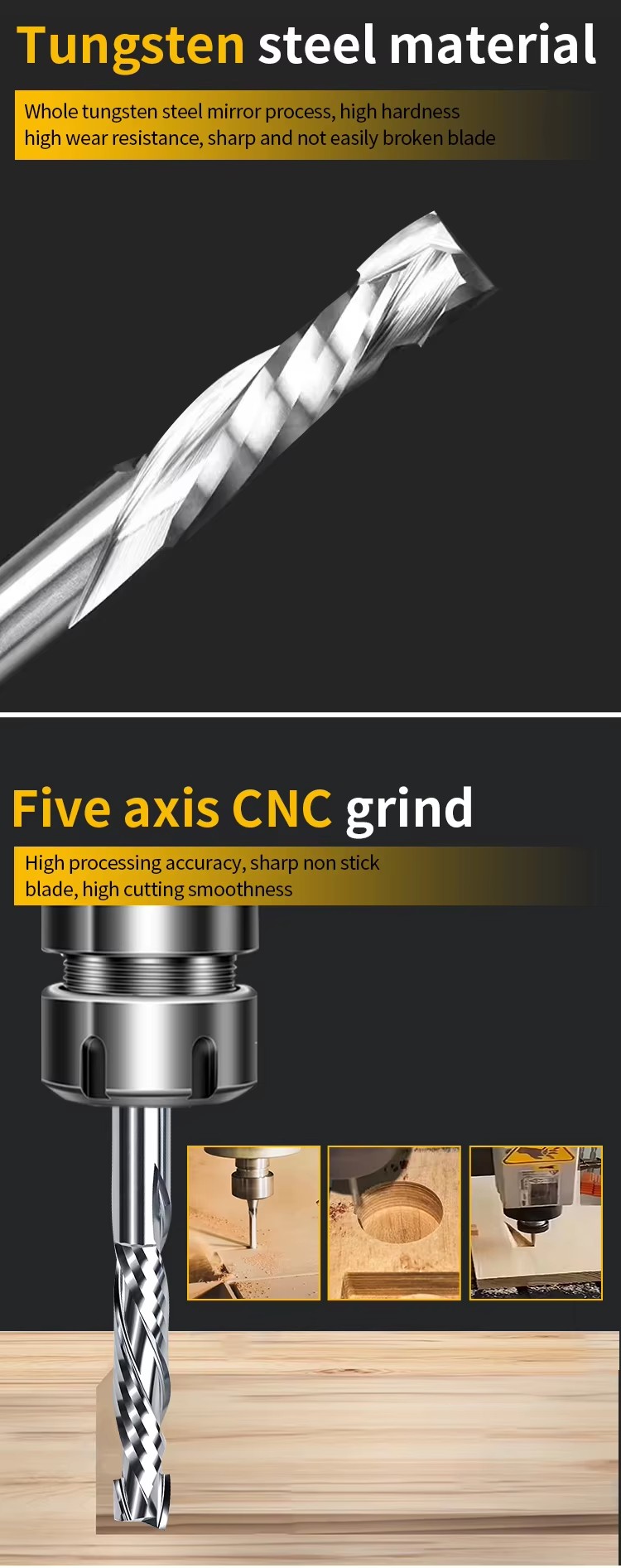 Compression Milling Cutter Details 2
