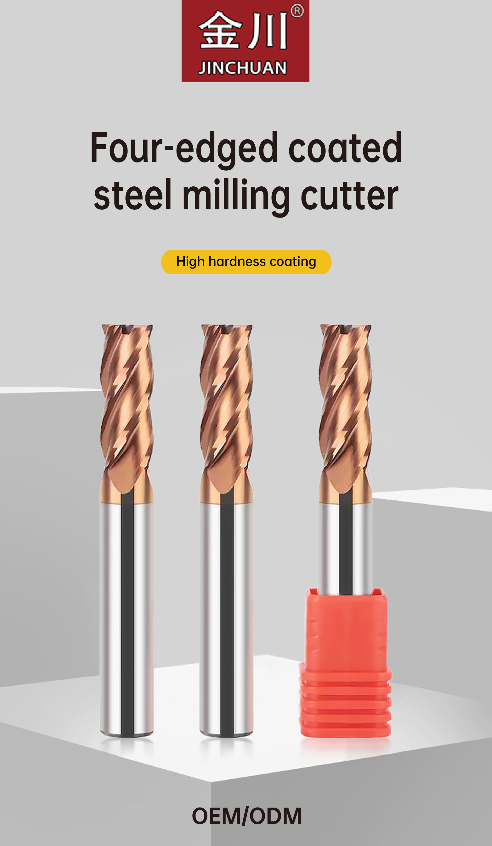 4 Flutes Carbide End Mill Inch Sizes Manufacture Solid Tungsten Carbide Drill Fresa 4F End Mills CNC Machine Tools