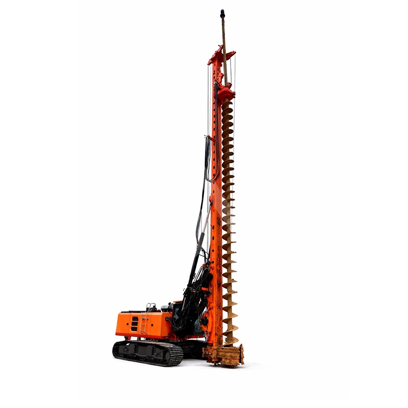 SDLQ LQR150C Continuous Spiral Piling Machine CFA Drilling Rig Hole Depth 18m Dim 200mm To 1000mm Concrete Auger Drilling Rig