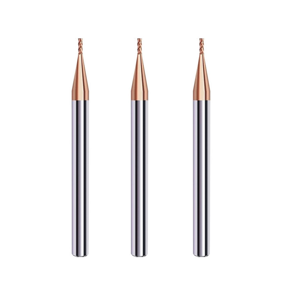 JINCHUAN 4 Flutes Carbide End Mill Inch Sizes Manufacture Solid Tungsten Carbide Drill Fresa 4F End Mills CNC Machine Tools