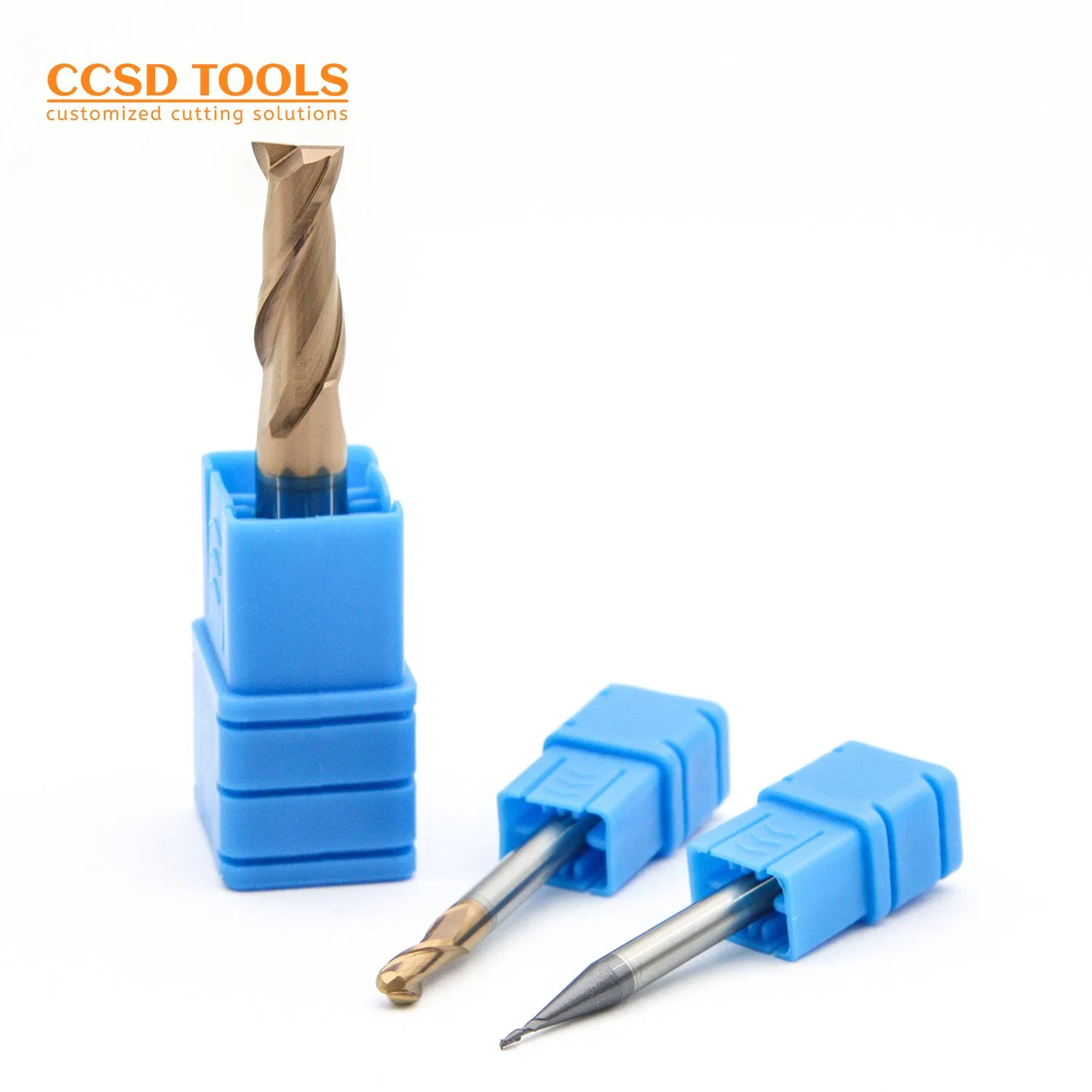 Strong Processing Flexibility Solid Carbide Type CNC Machining Aluminum Alloy Corner Radius Square Taper Roughing Flat Thread Cylindrical Mill Cutter