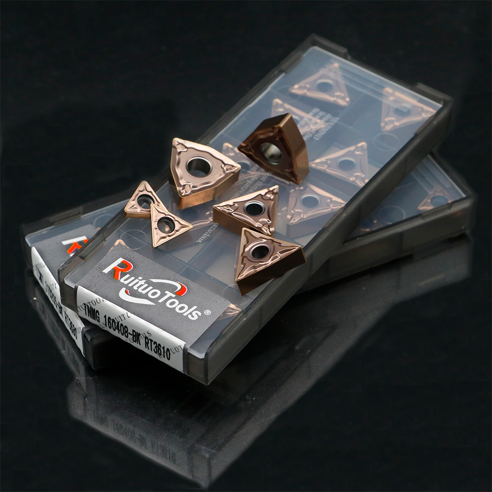 Cnc Cutting InsertsTNMG16040408 Tungsten Carbide Turning Insert For CNC Lathe Automatic Lathe Machining For Stainless Steel