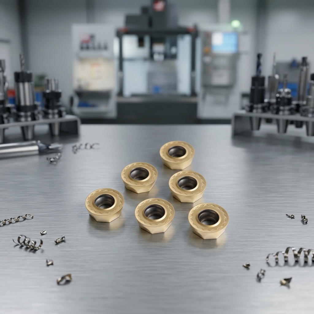 ZISOURCE Carbide Milling Insert and Turning Tool forAPMT1135 RDMW10T3 RPMT1003 Models