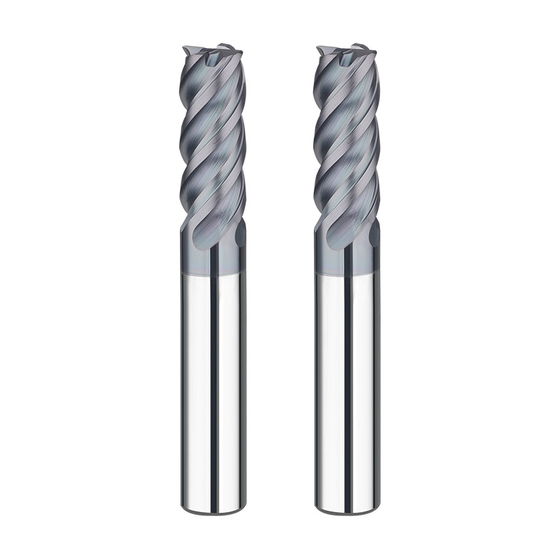 55 Degree Tungsten Steel Carbide Coated Milling Cutter CNC Machining End Mill Factory Direct Wholesale