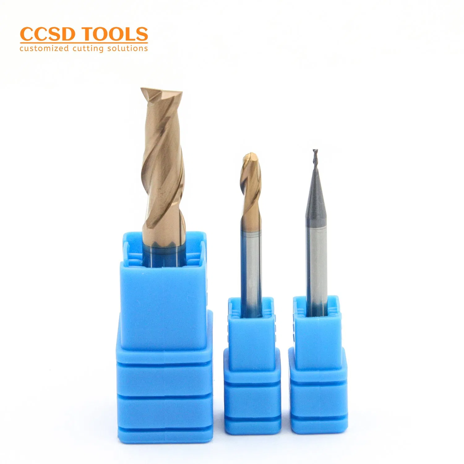 Strong Processing Flexibility Solid Carbide Type CNC Machining Aluminum Alloy Corner Radius Square Taper Roughing Flat Thread Cylindrical Mill Cutter
