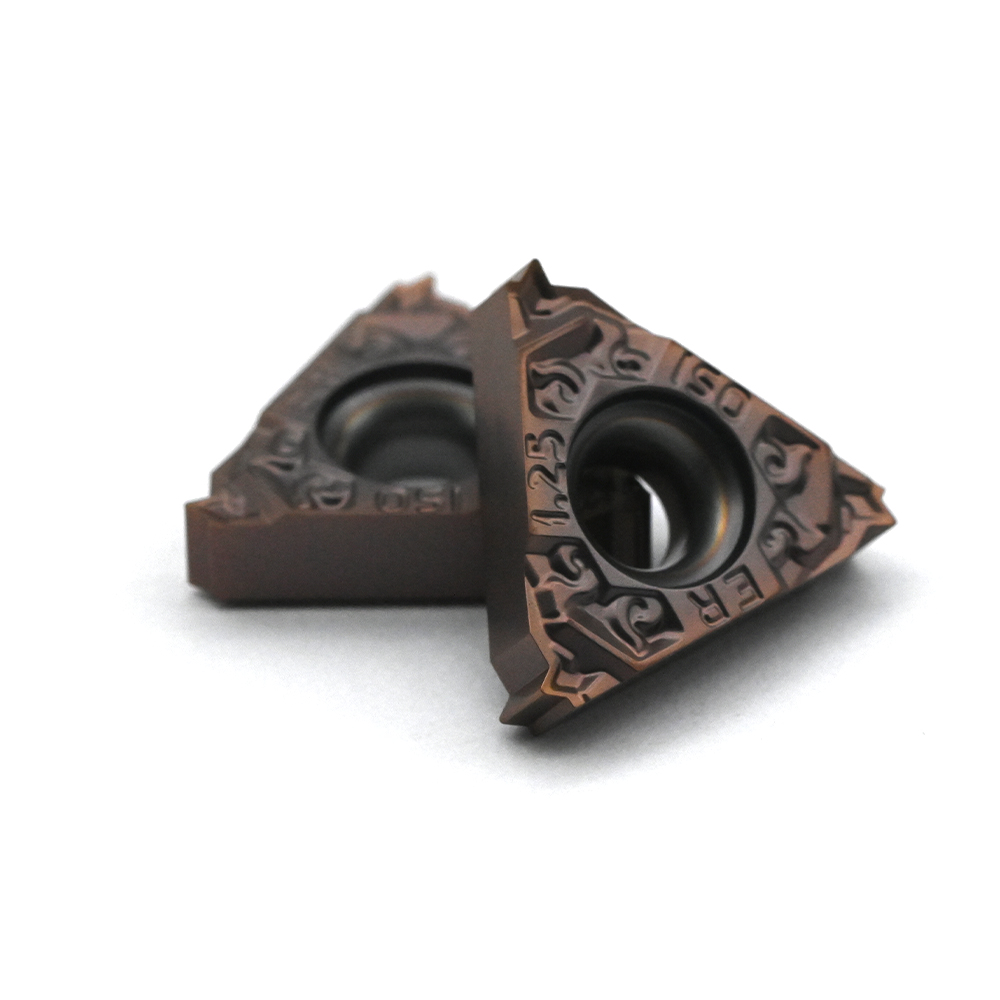 Bartu Thread Turning Milling Insert ISO 16ER1.25ISO BL35201 Indexable Carbide Thread Cutting Tool Inserts Stainless Steel