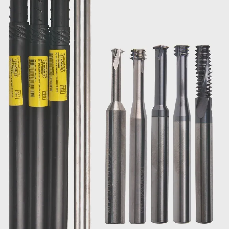 CNC 55/60 ISO Solid Carbide Pith 0.2 - 5.0 Thread Milling Cutter