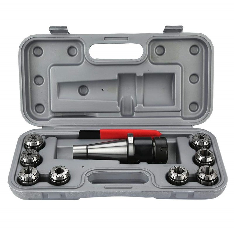 High Precision Plastic 8PCs ER32 Collets Chuck Set NT40-ER32 New ISO40 Tool Holder and CNC NT40 Tool Holders with ER32 Collets