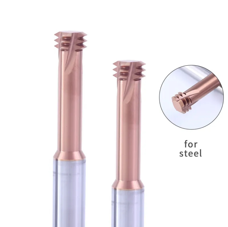 Baoke Solid Tungsten Carbide End Mill CNC Tool Carbide Cutter Thread Milling Cutter
