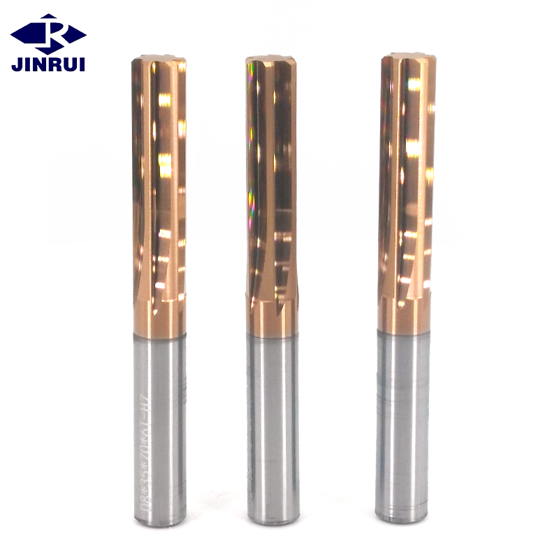 JR131 Straight Coated HRC55 Carbide Reamer for Cast Iron Steel Wood