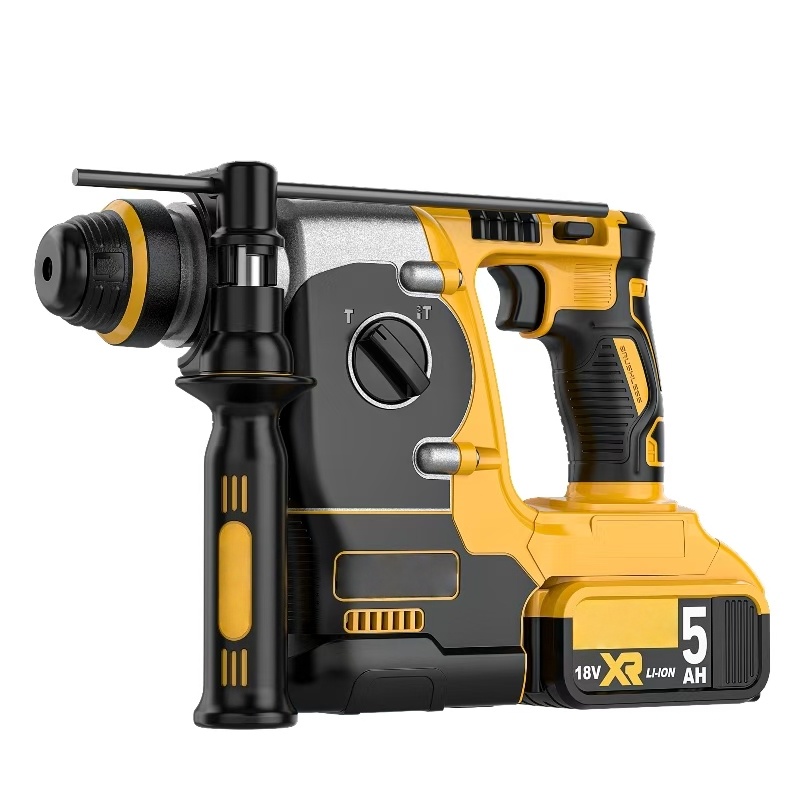 Wholesale 20V Cordless Electric Rotary Breaker Hammer Impact Drill Industrial Construction Tools for Concrete DIY Brushless
