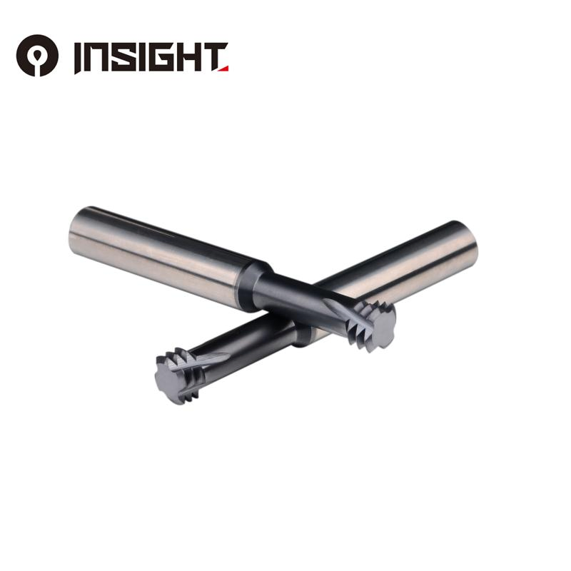 CNC 55/60 ISO Solid Carbide Pith 0.2 - 5.0 Thread Milling Cutter
